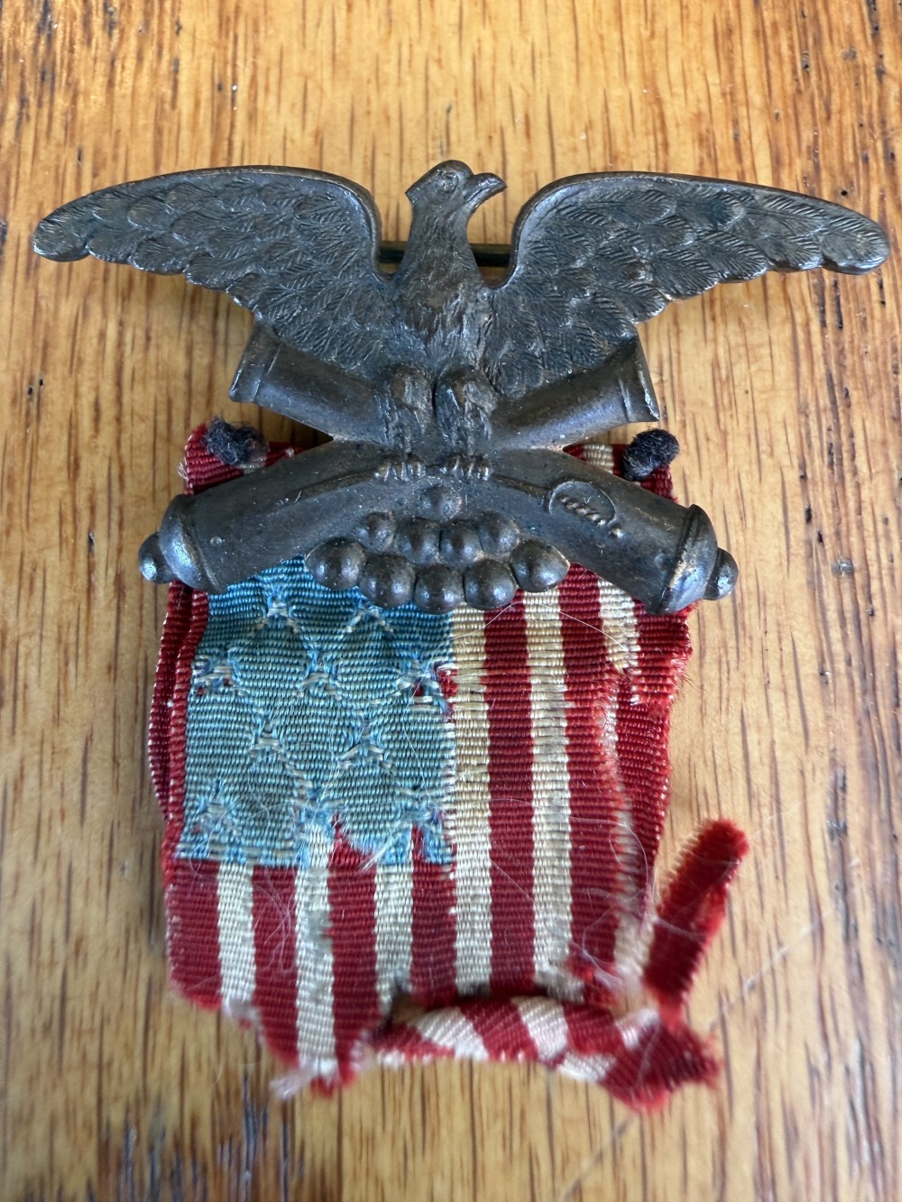 1861 Badge of the Grand Army of Republic Pin, FIRM