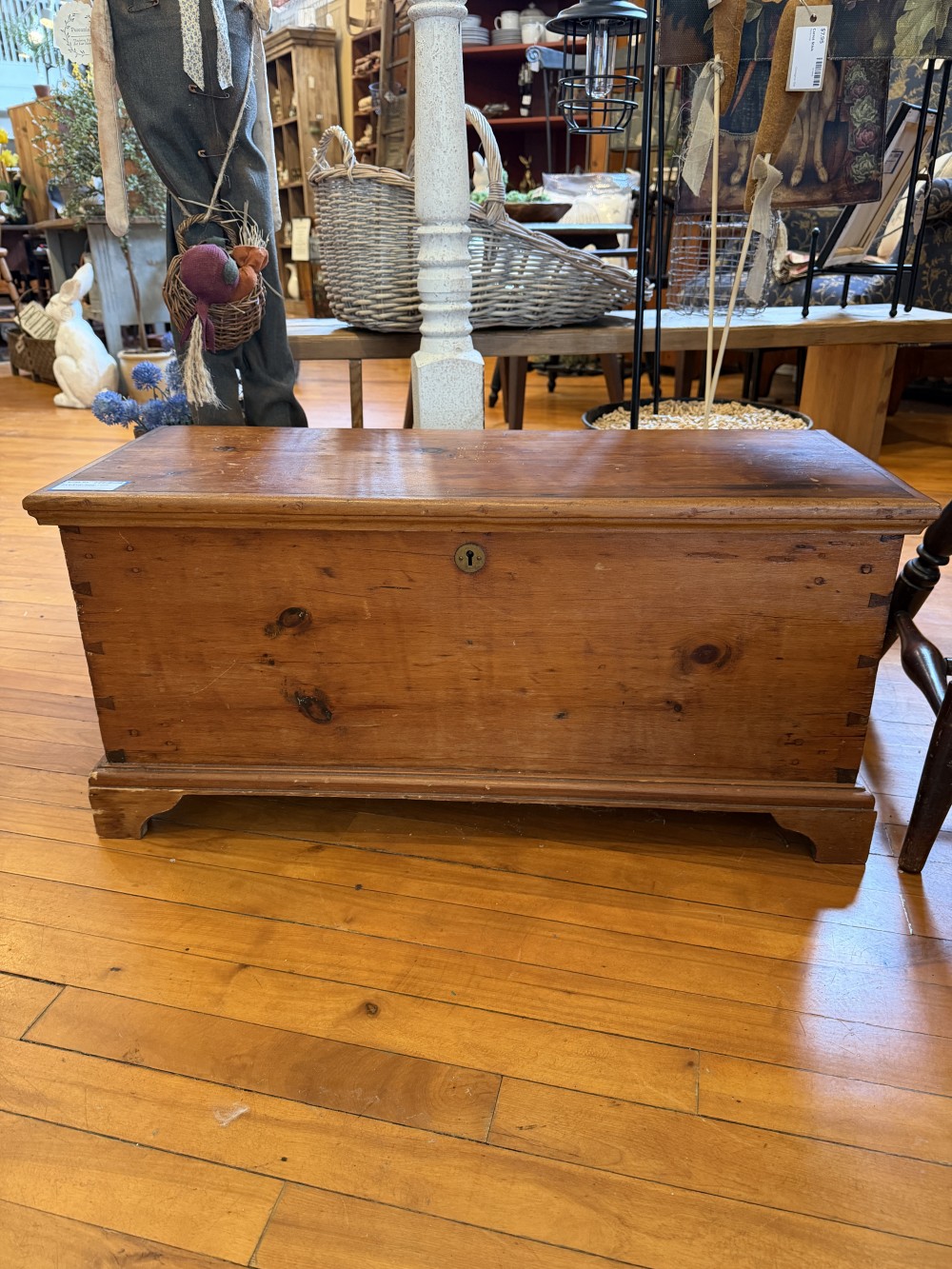 Early Small Dower Chest, 31.5