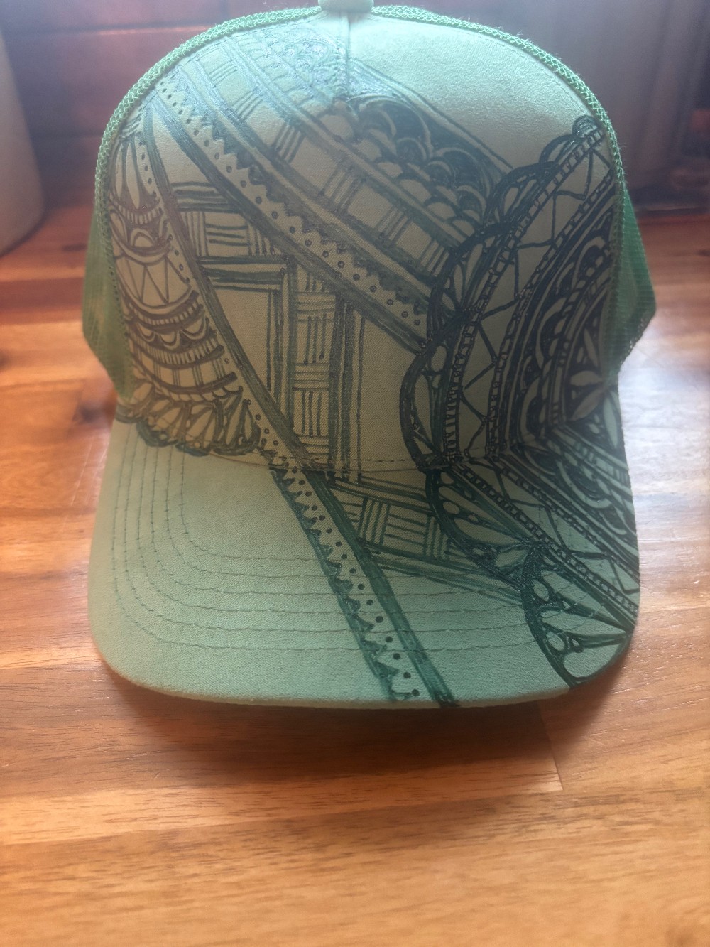 Mandala trucker hat