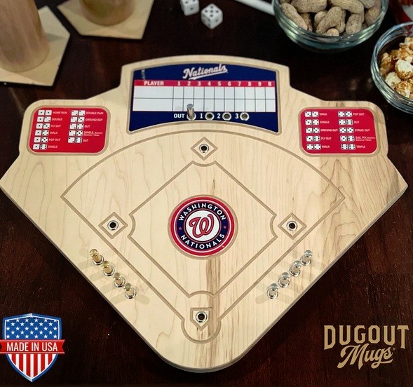 Washington Ntls Board Dice Game