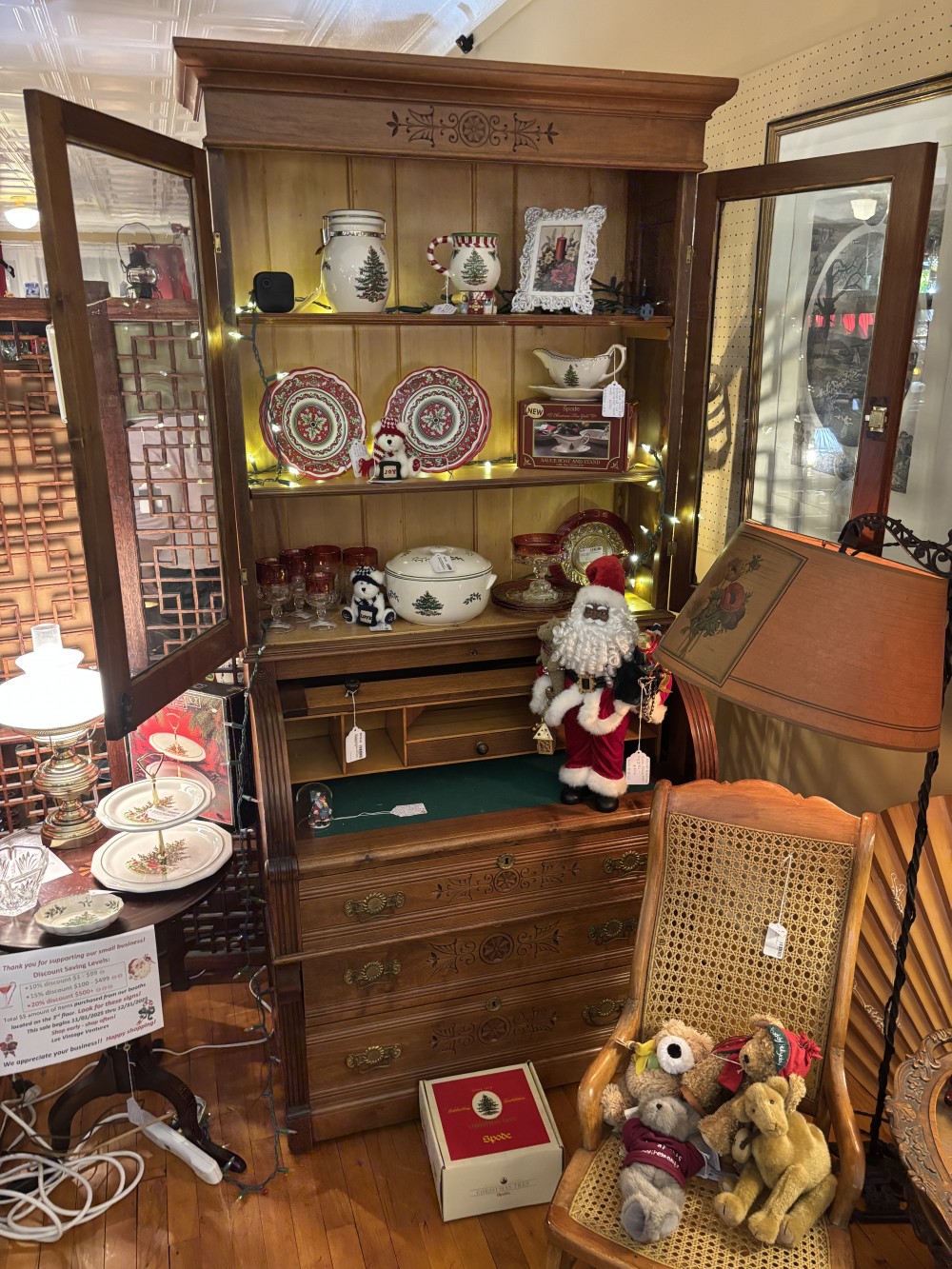 Victorian Cyclinder Roll desk - #4055843 - G3