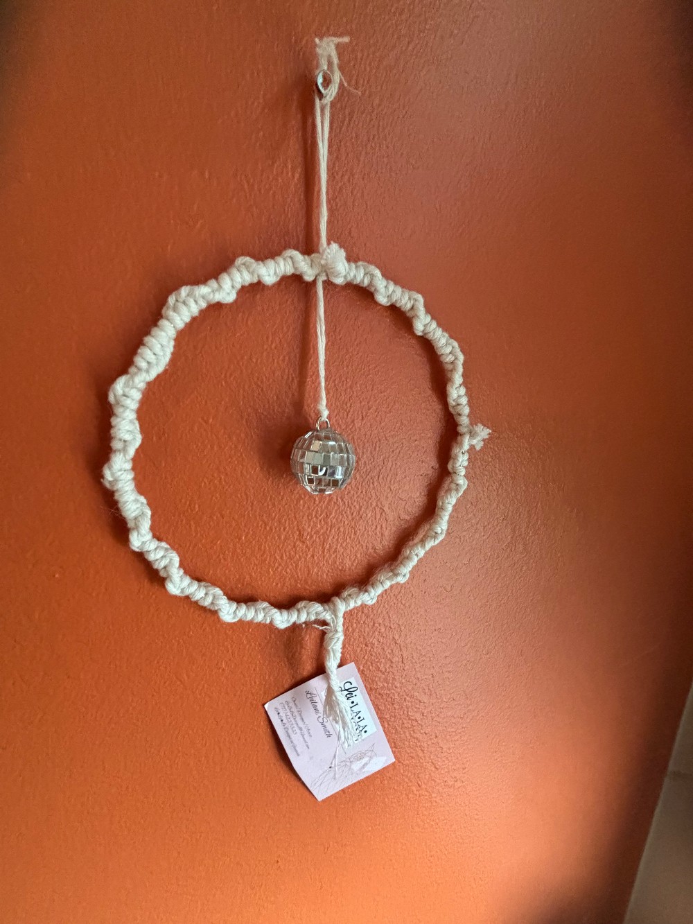 Mini disco ball sun catcher