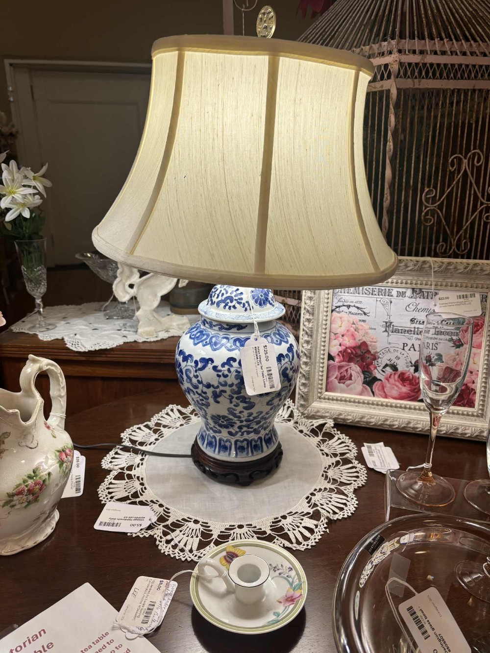 Asian Ginger Jar Table Lamp #5121908 LEE