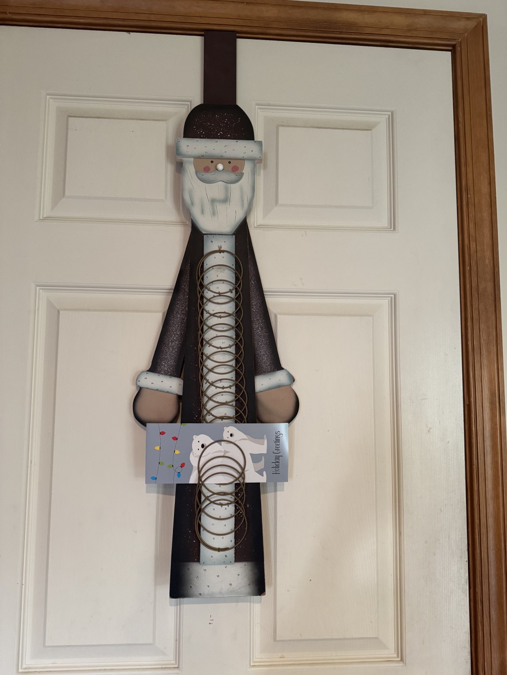 Over-the-Door Card Holder/Display.