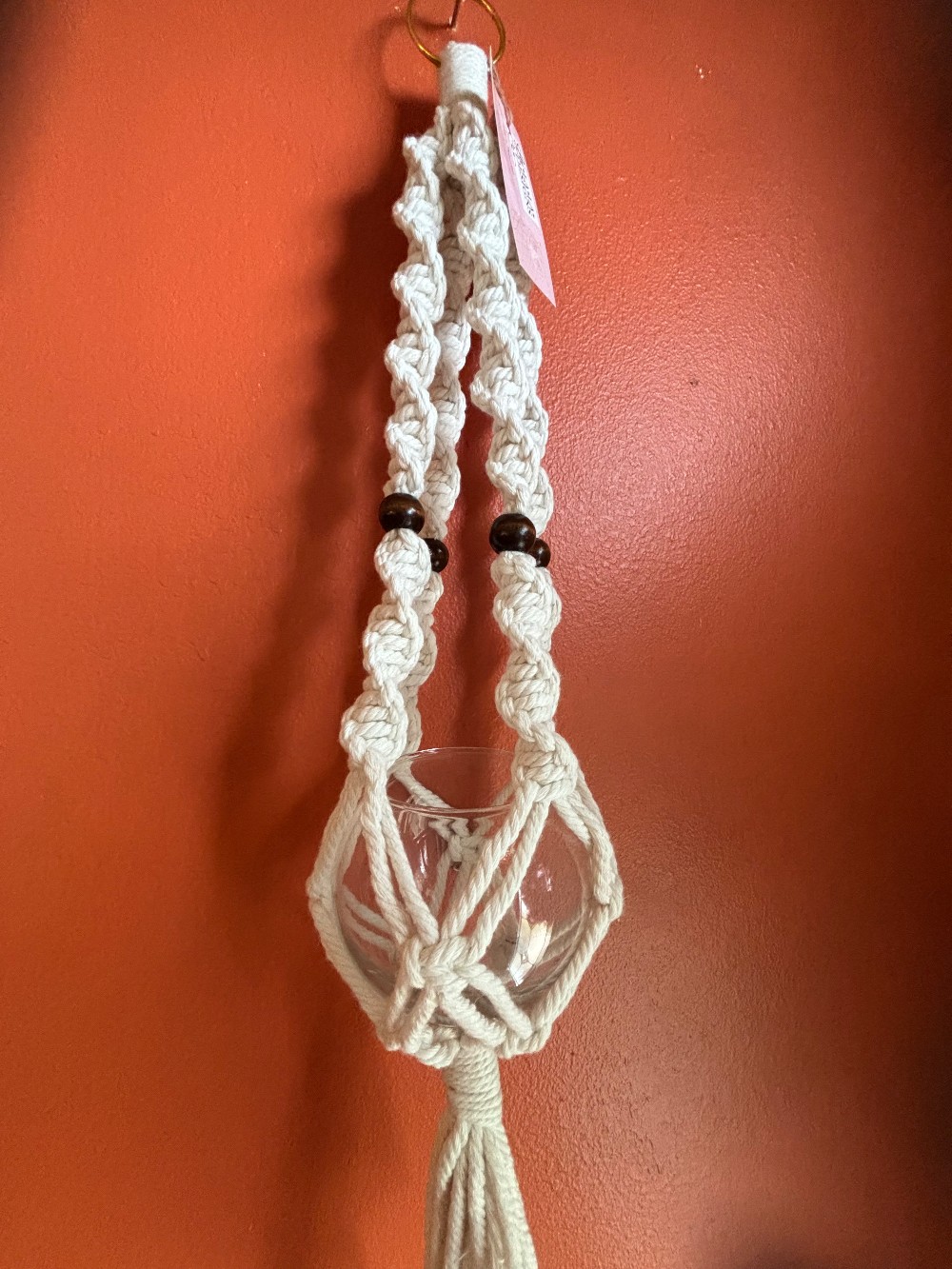 Plant hanger includes small globe