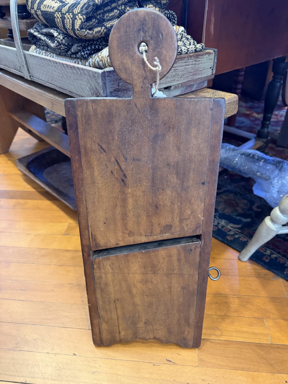 Antique Cherry Fancy Slawboard, FIRM
