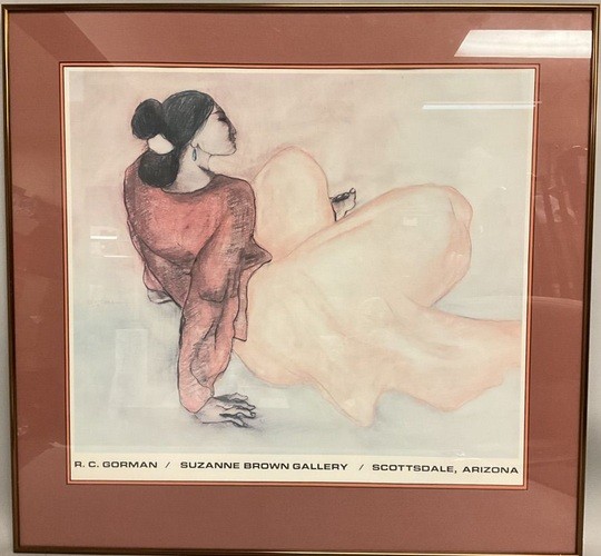 Framed print of 