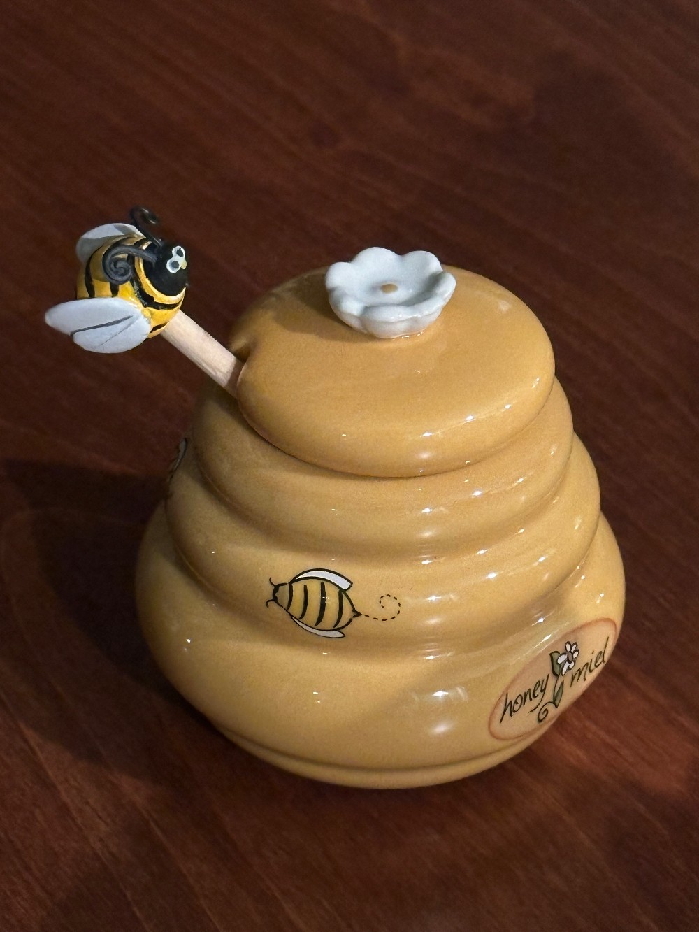 Mini honey jar & dipper