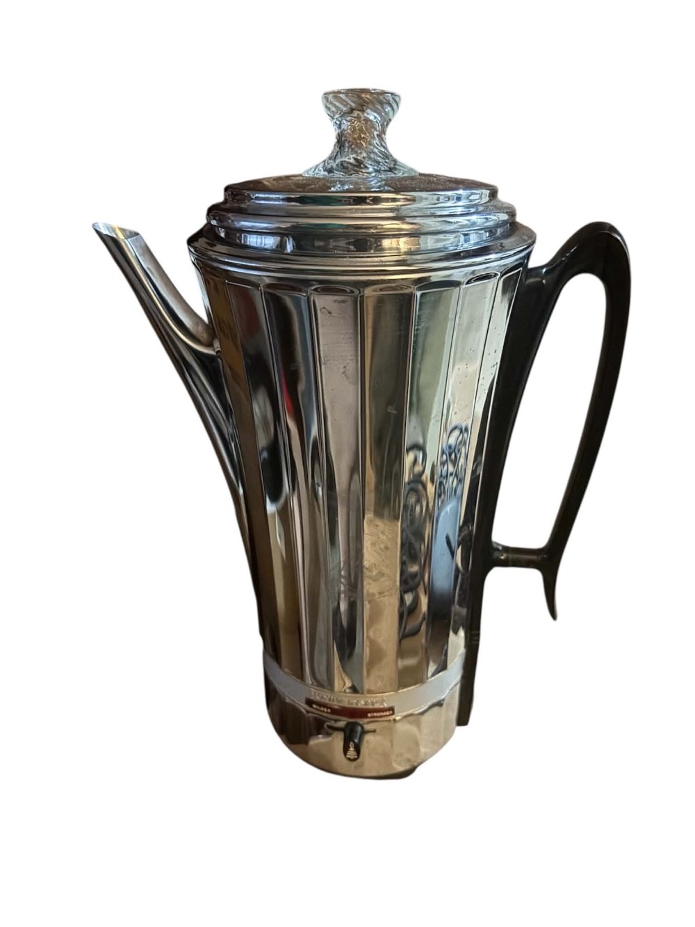Vtg Chrome MCM Percolator  (It Works Great!)