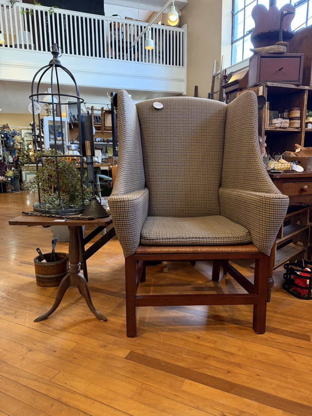 Johnston Benchworks American Primitive w/Rush Seat, FIRM