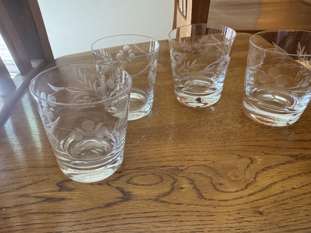Set of 4  Princess House 