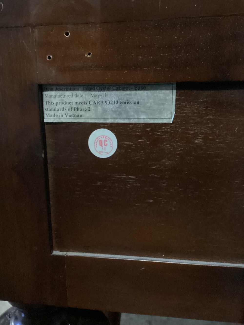 Stunning Oyster Veneer Breakfront Cabinet