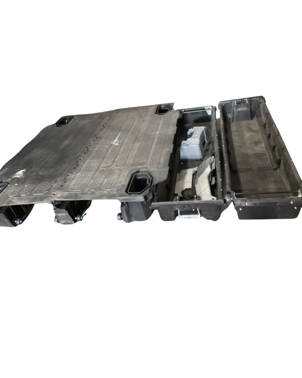 Decked truck Bed storage system