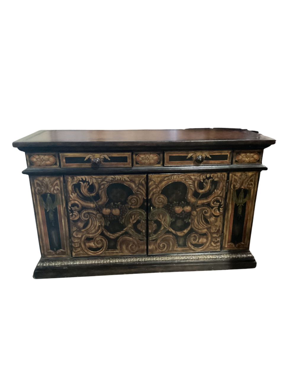 18th Century Painted Italian Credenza