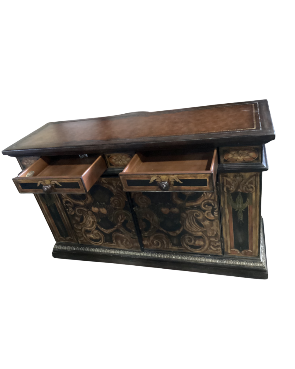 18th Century Painted Italian Credenza