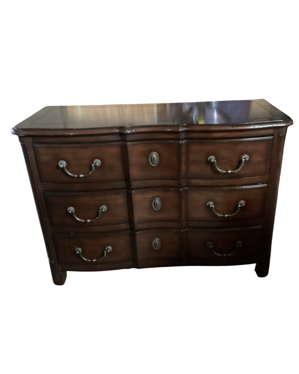 French Louis XV style chest of drawers