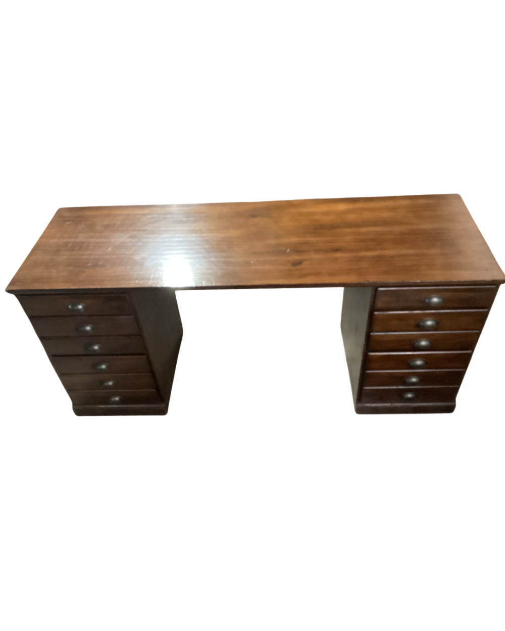 Pottery Barn painter's desk with drawers