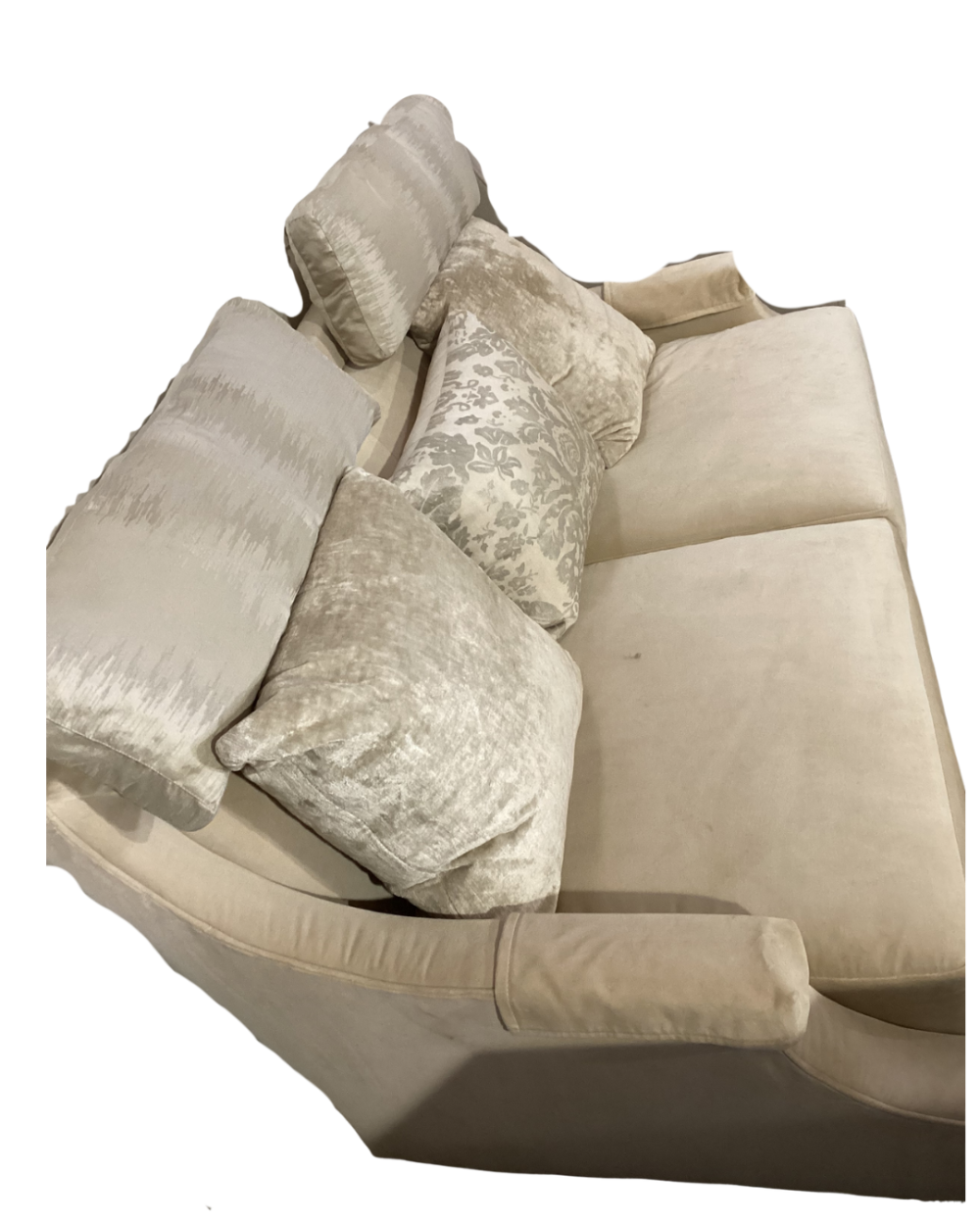 Baker sofa with two compartments