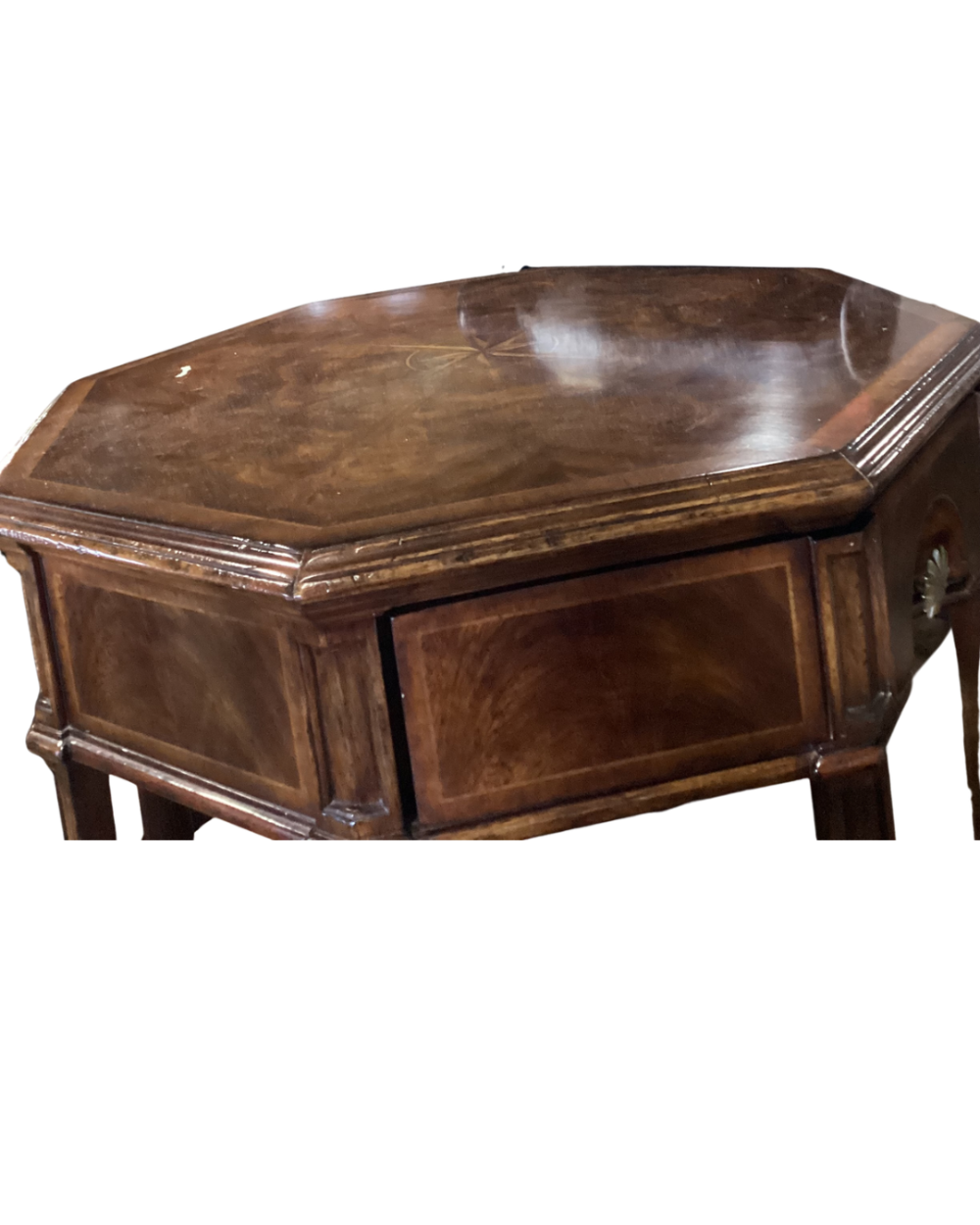 Jonathan Charles Starburst octagonal side table