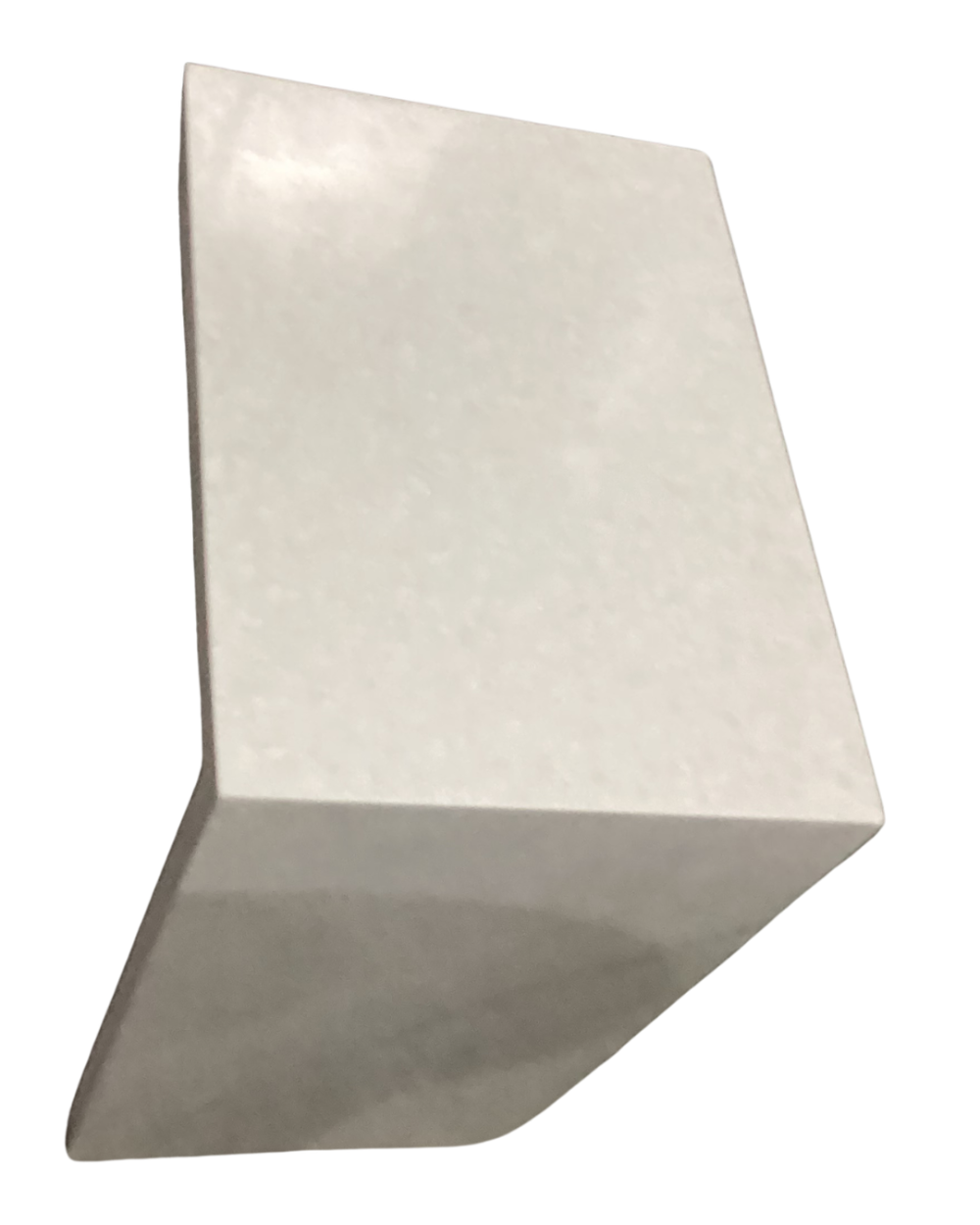 Minimalist waterfall-shaped side table