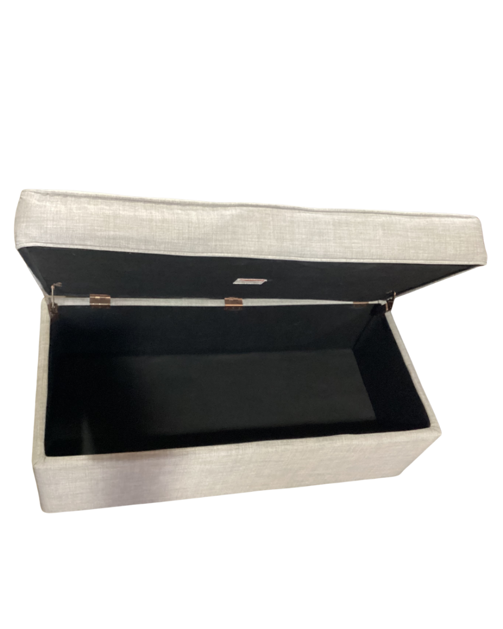 Upholstered bench with storage