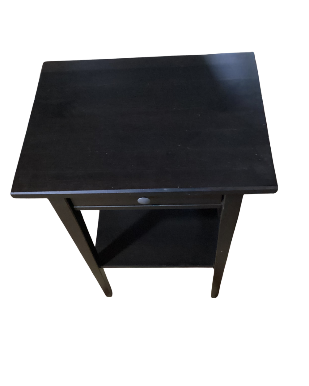 Nightstand black-brown