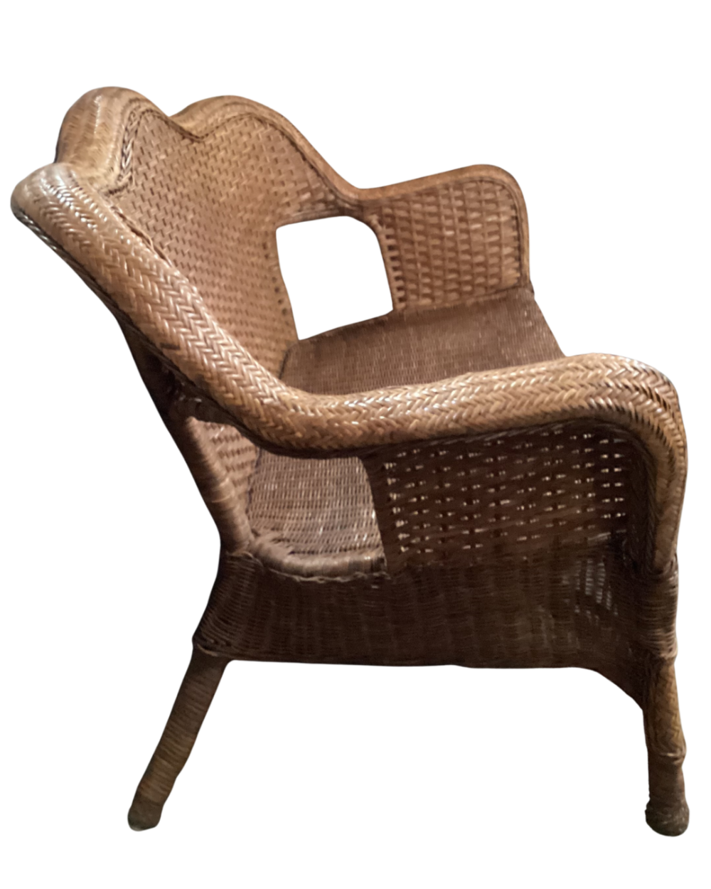 Vintage Victorian-era wicker 1980