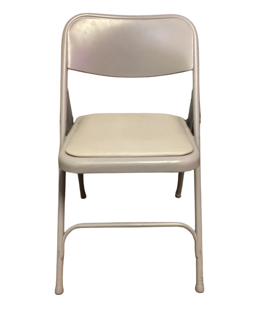 Metal folding chair