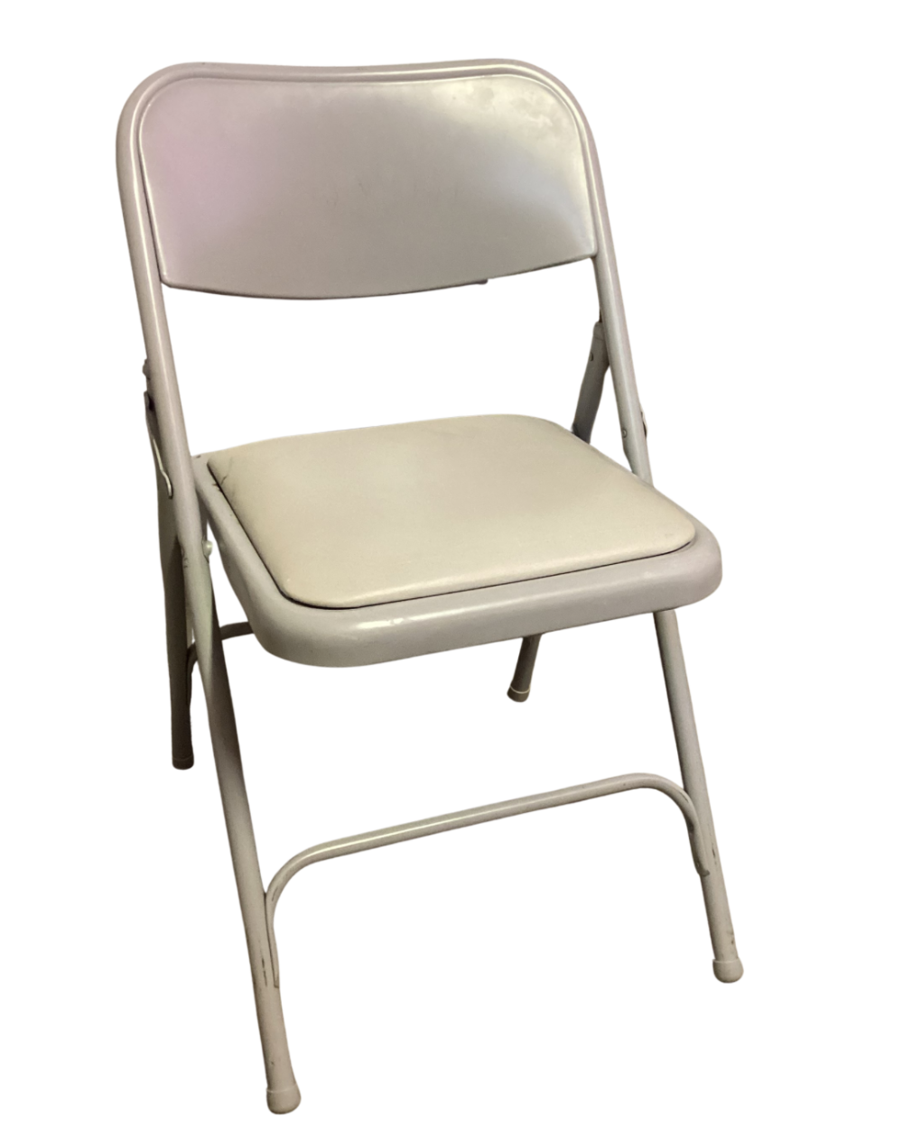 Metal folding chair