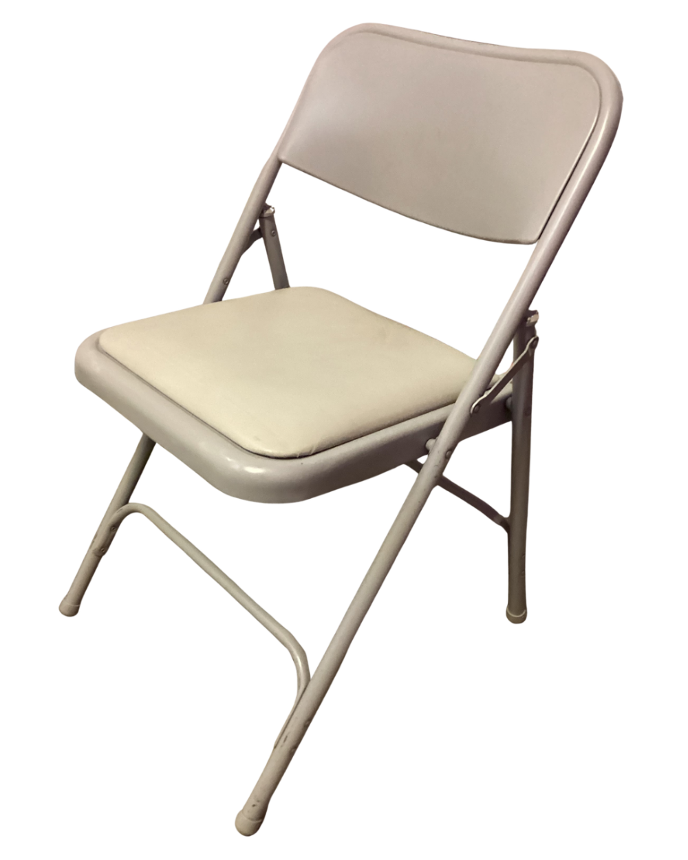 Metal folding chair