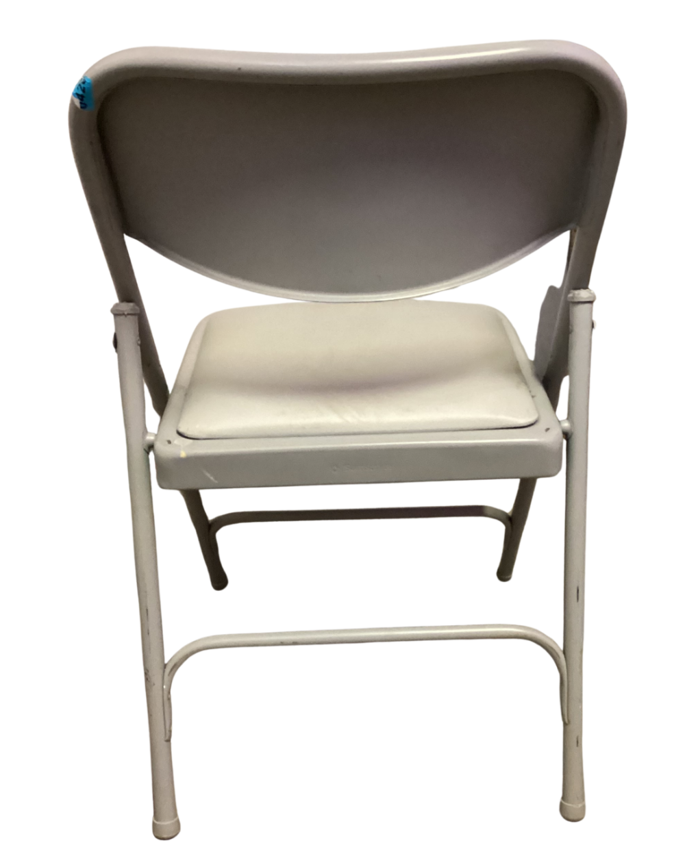 Metal folding chair