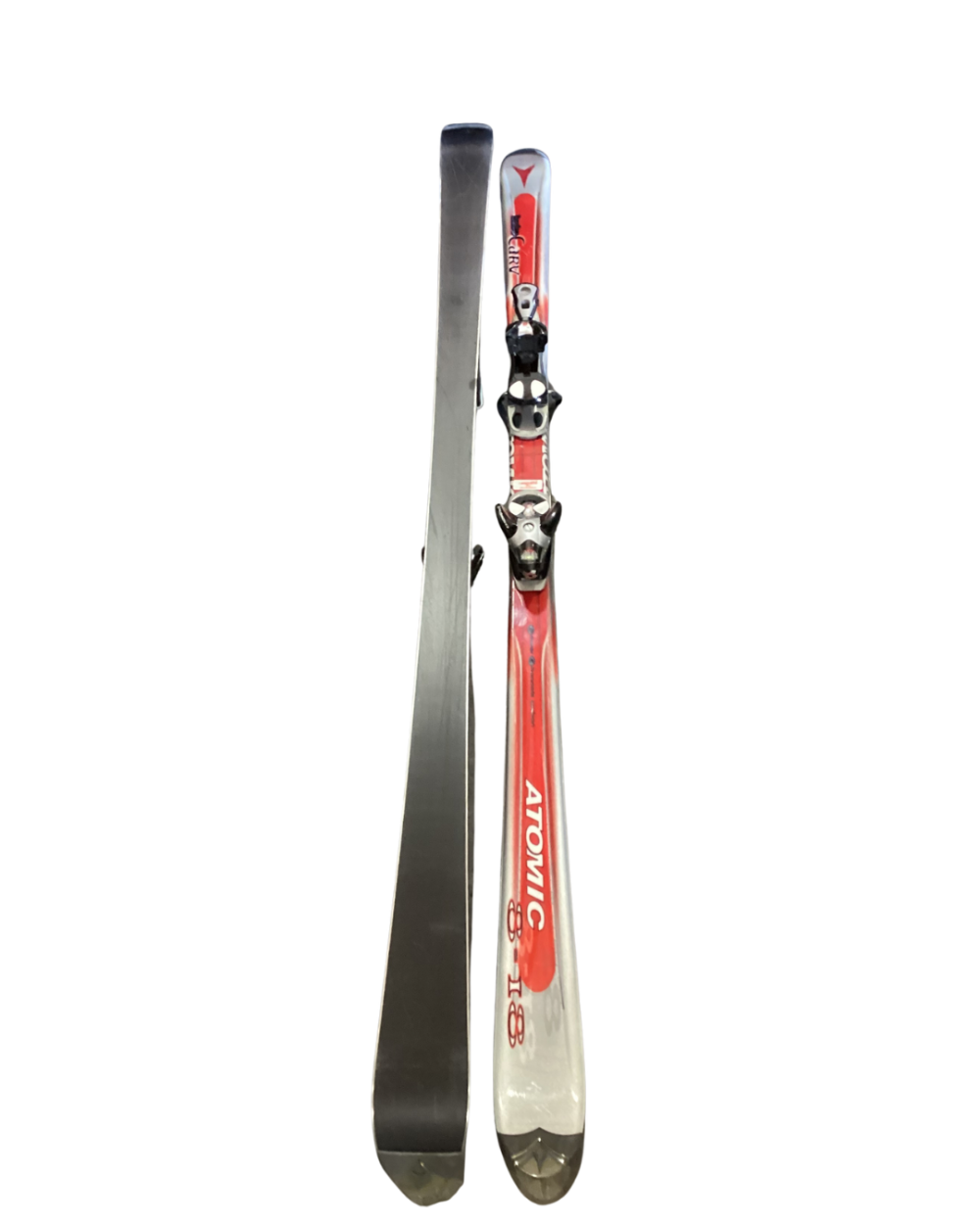 Automatic Beta Carv 8-18 skis with automatic Bindings