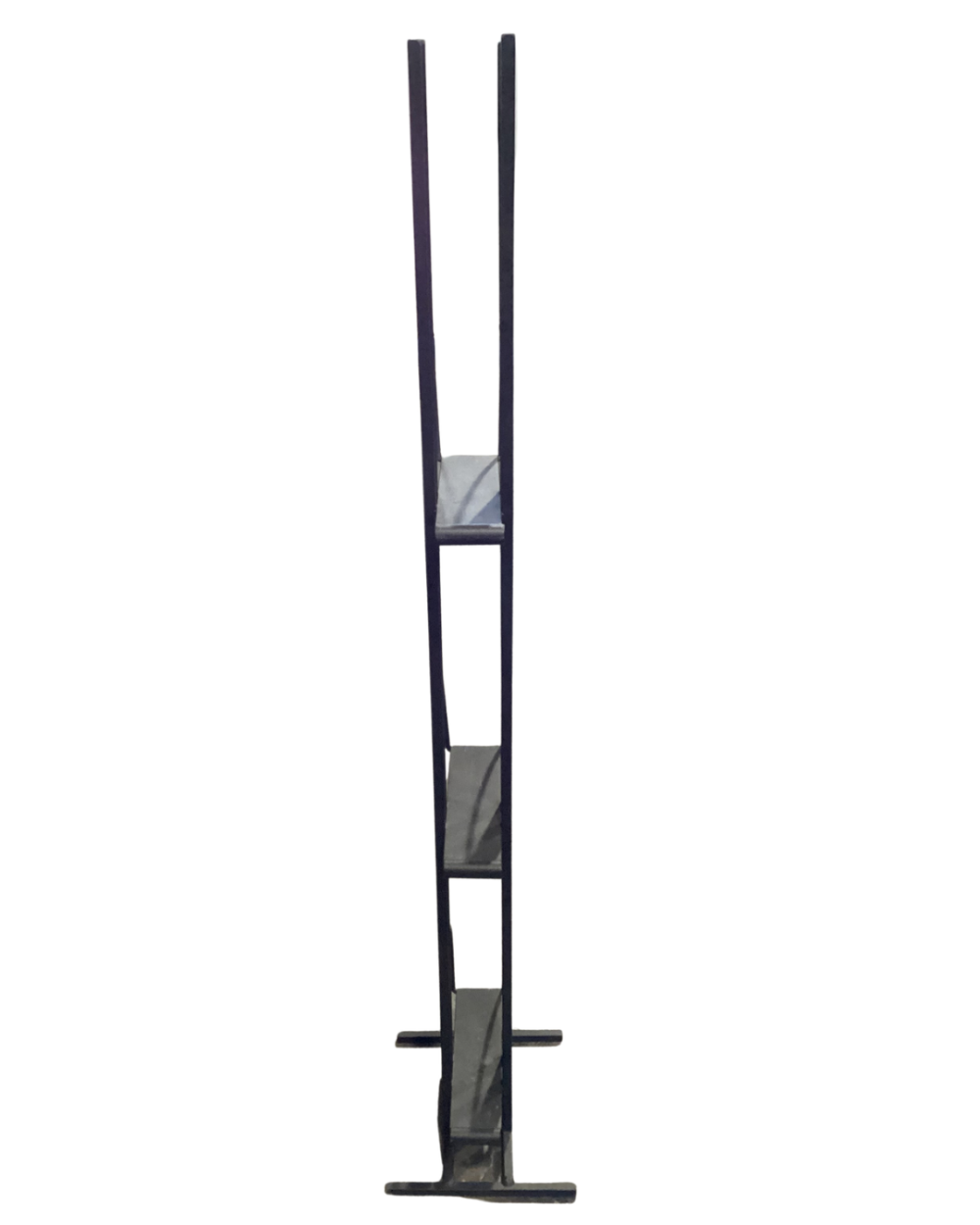 Minimalist 3-Tier Black metal vertical plant stand