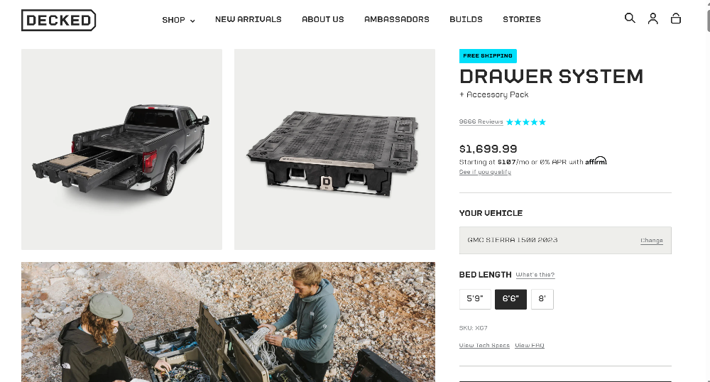 Decked Drawer System - Ram 1500