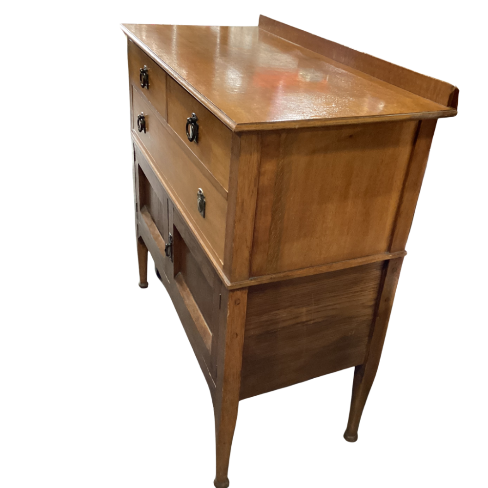 Antique wooden sideboard or buffet