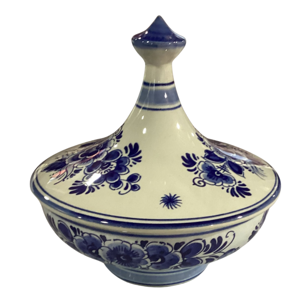 Delft Blue Bonbon Dish Hand- painted