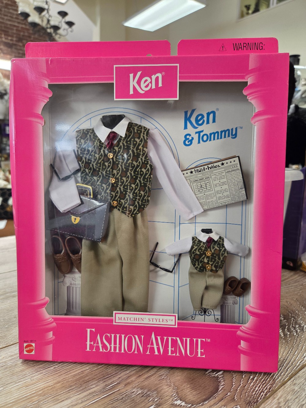 Ken and Tommy Matching Styles Fashion Avenue 1997