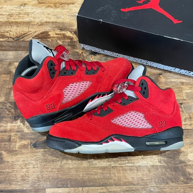 Jordan 5 Retro (GS) Raging Bull Red - Size 6Y