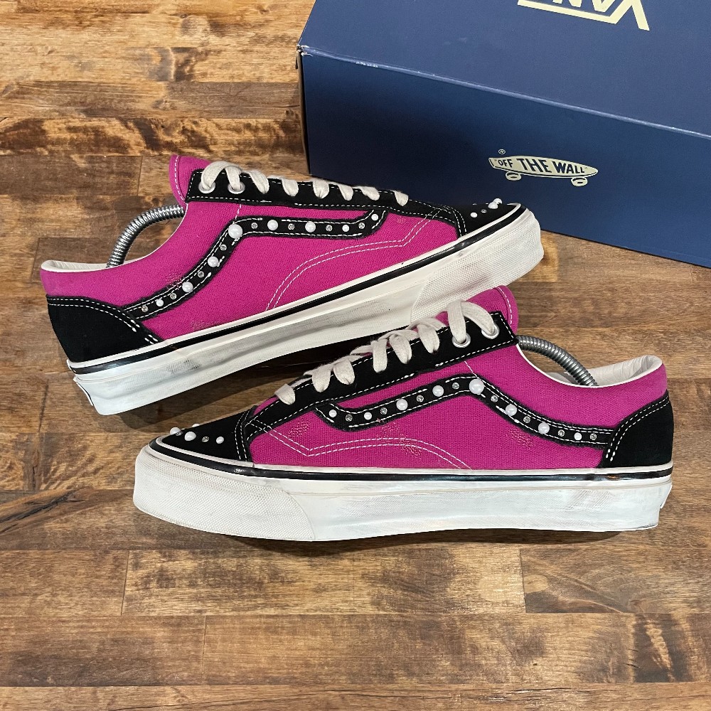 Vans Old Skool 36 Pearlized Fuchsia Red - Size 10.5