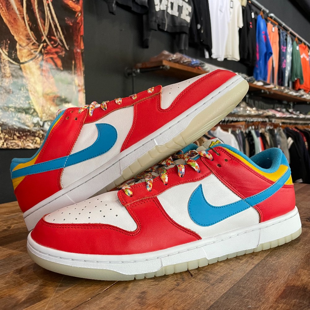 Dunk Low Lebron Fruity Pebbles (No Box) - Size 13