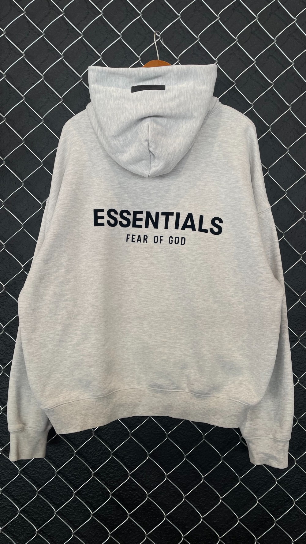 FOG Essentials Hoodie Light Heather Grey - M