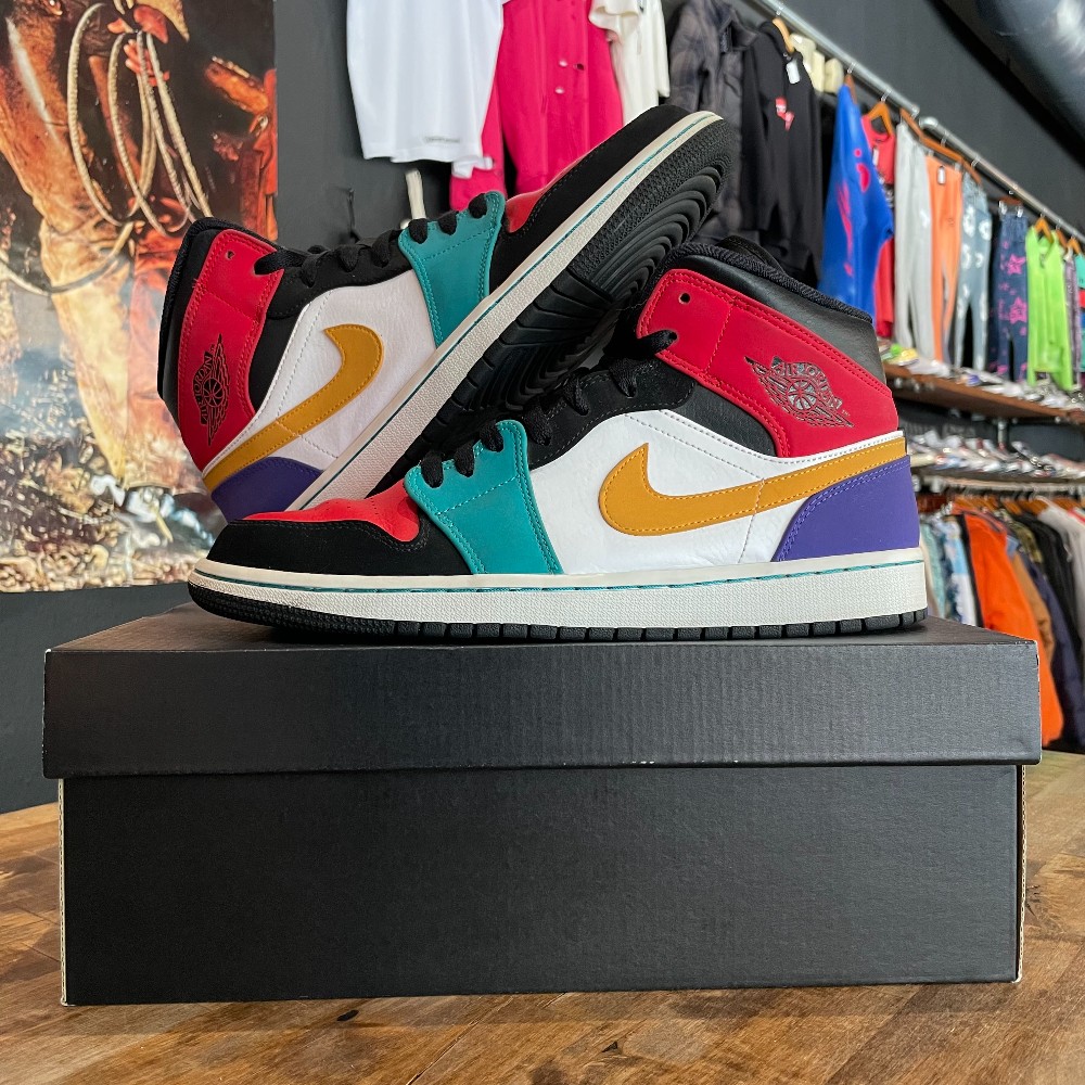 Jordan 1 Mid Bred Multi - Size 10.5