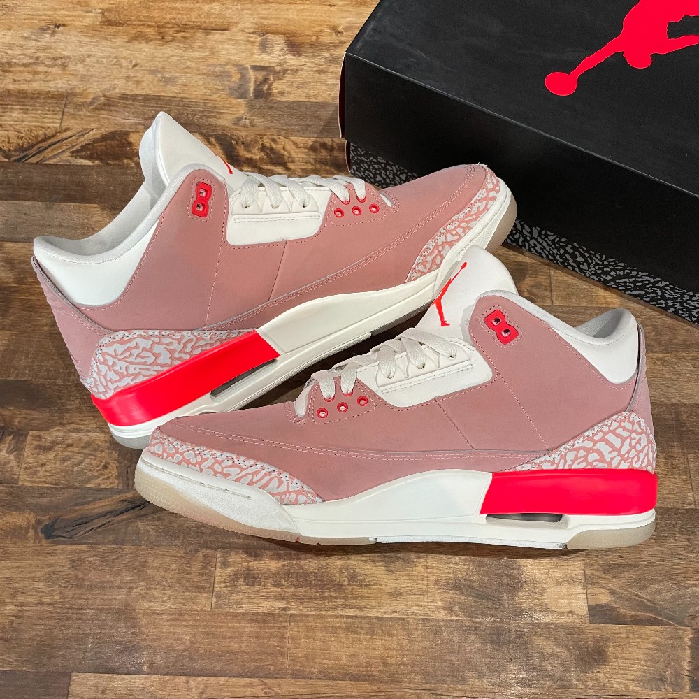 Jordan 3 Retro Rust Pink - Size 12W