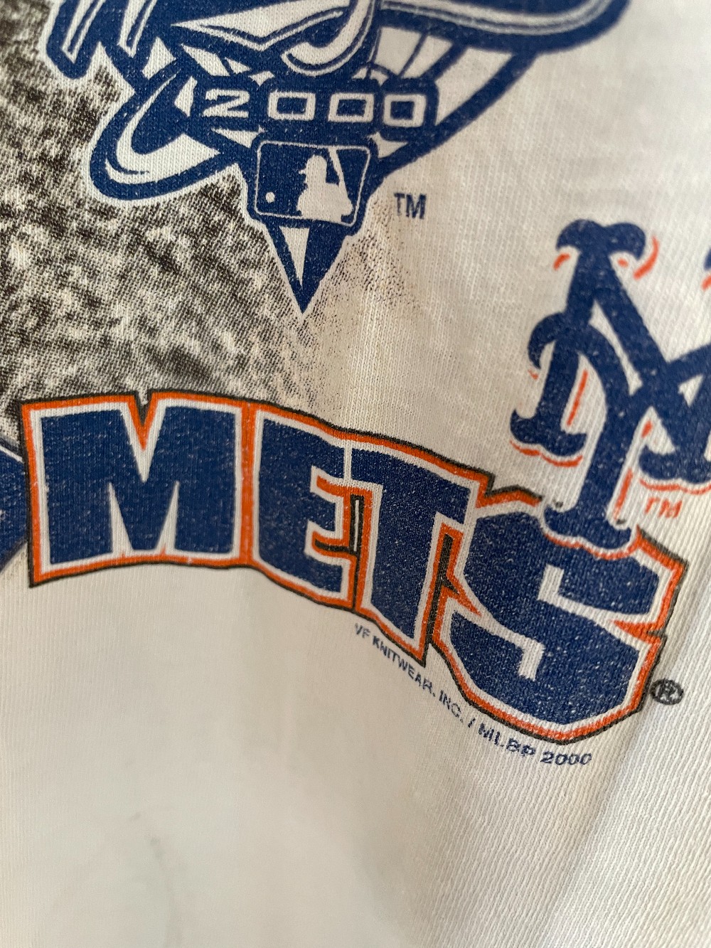 2000 NY Yankees vs. NY Mets Subway Series Tee - XL
