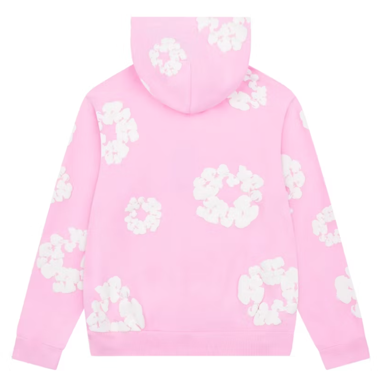 Denim Tears Cotton Wreath Hoodie Pink - XXS