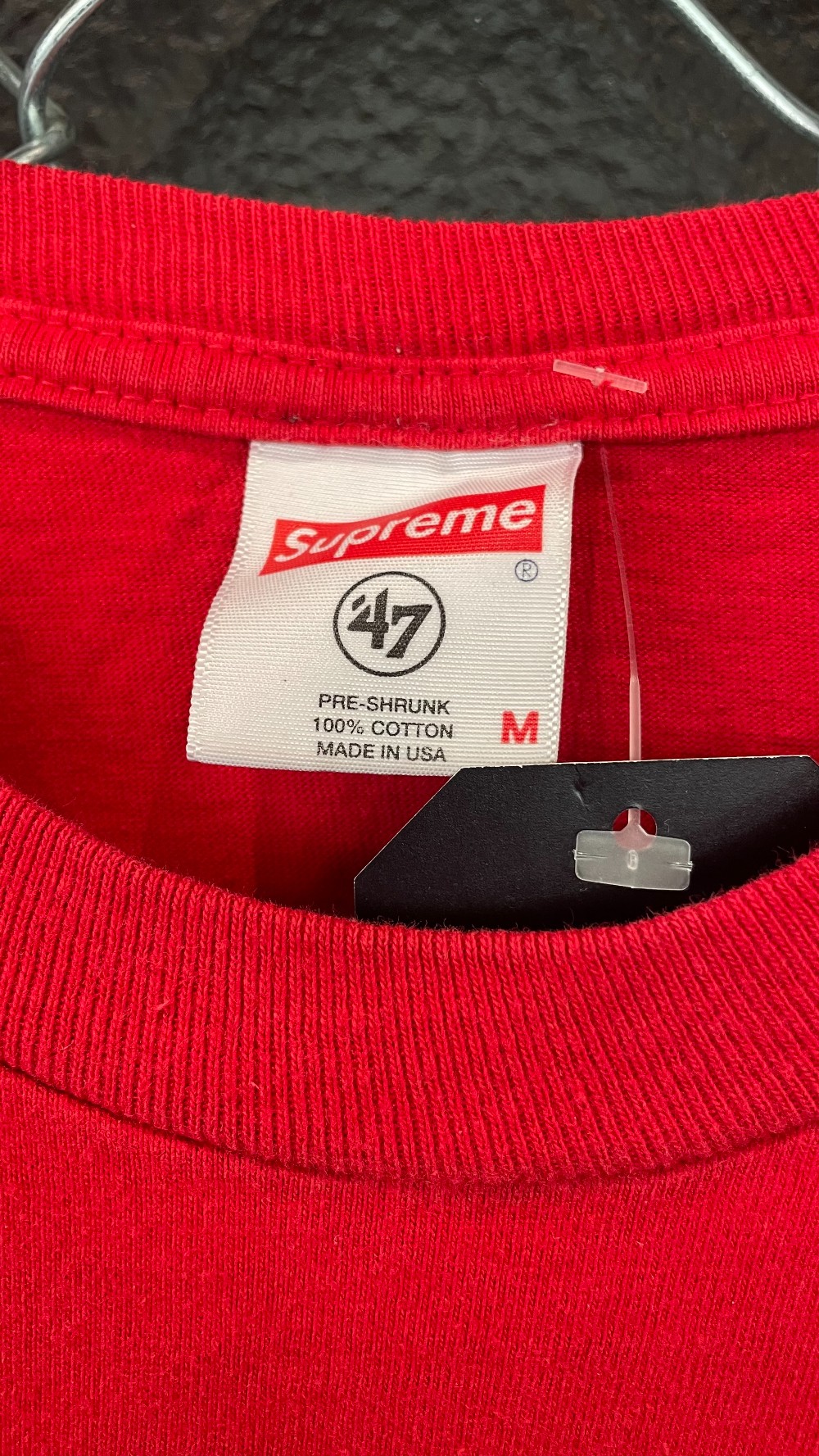 SS19 Supreme NFL x Raiders 47 Pocket Tee - M