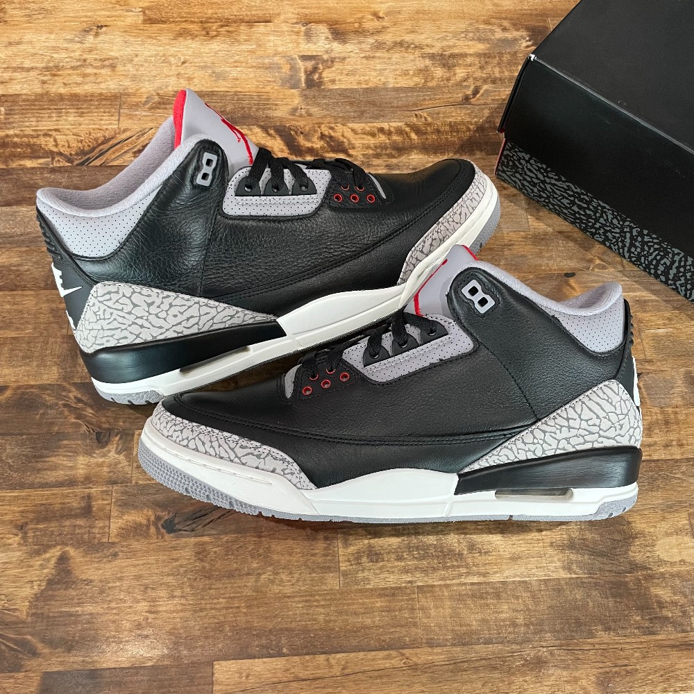 Jordan 3 Retro Black Cement - Size 11