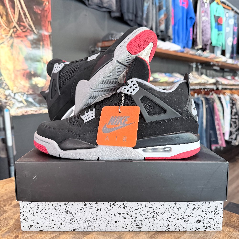 Jordan 4 Retro Bred (2019) - Size 10.5