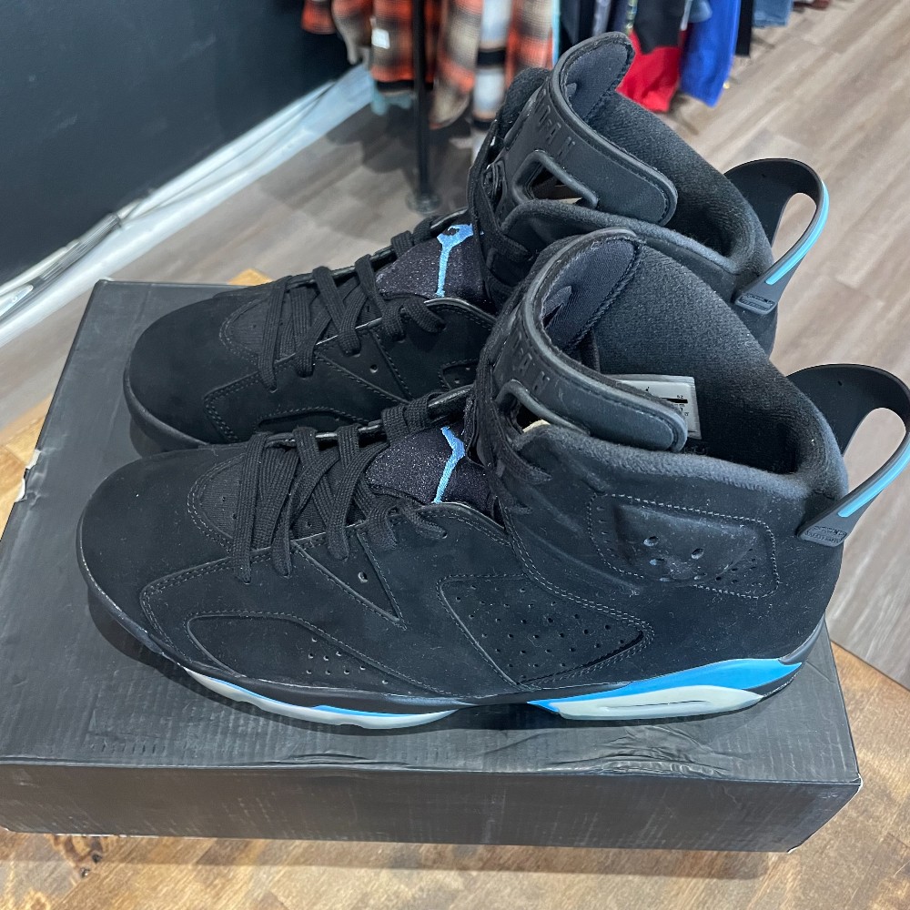 Jordan 6 Retro UNC Black - Size 11