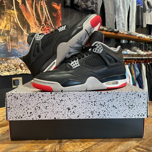 Jordan 4 Retro Bred Reimagined - Size 10